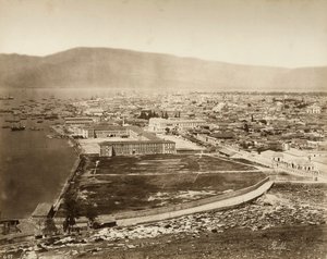 View of Smyrne, Turkey by Félix Bonfils