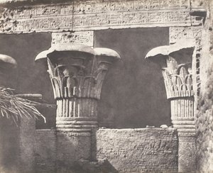 Esneh Latopolis, Construction Ensablée - Architrave, Futs, et Chapit..., 1851-52, printed 1853-54
