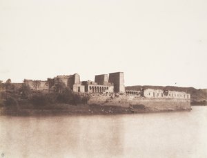 Ile de Fileh Philæ, General View Taken from the Northwest at Point A