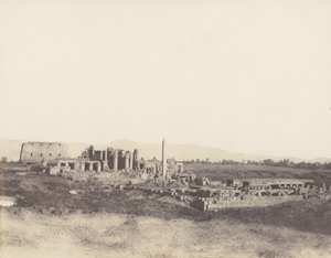 Karnak Thebes, General View of the Ruins Taken from the Southeast
