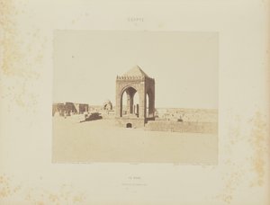 Cairo. Cemetery of the Mamluks by Félix Teynard