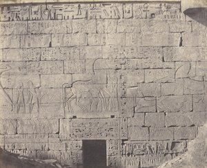 Médinet-Abou Thèbes, Constructions Postérieures - Fragment de Sculpt