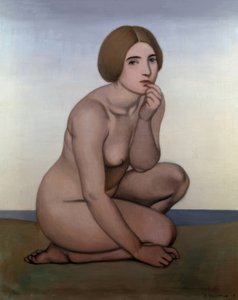 Crouching Bather by Félix Vallotton