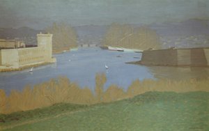 The Port of Marseille by Félix Vallotton