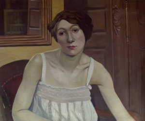 Portrait of a Woman in Half Figure by Félix Vallotton
