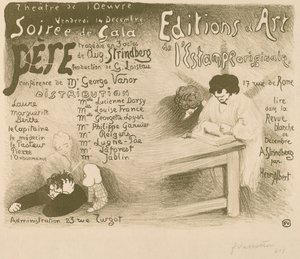 Father: Tragedy in 3 Acts by Aug. Strindberg, 1894 by Félix Vallotton