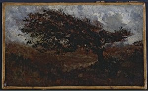 The Gust of Wind by Félix Ziem