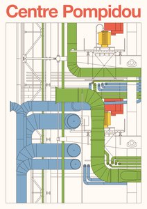 Centre Pompidou, 2023 by Florent Bodart