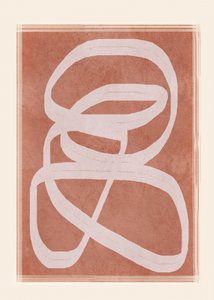 Abstract Terracotta Loops by Flow Line