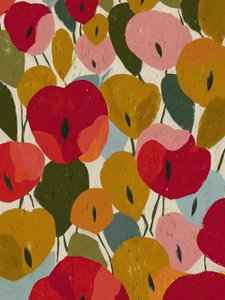 Colorful Floral Abstraction