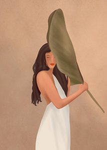 Graceful Leaf Woman