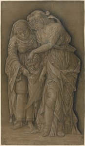 Judith with the Head of Holofernes by Follower of Andrea Mantegna
