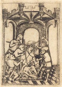 The Crowning with Thorns by Follower of Master of the Playing Cards