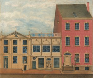 The Shop and Warehouse of Duncan Phyfe, 168-172 Fulton Street, New York City by Formerly attributed to John Rubens Smith
