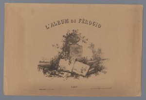 Cover for: Studies of Figures in a Landscape by Fortuné Ferogio