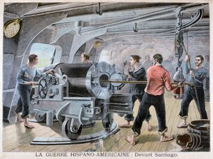 Battle of Santiago, Spanish-American War, 1898