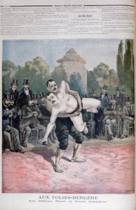 The Ismaillolo brothers wrestling, The Folies Bergère