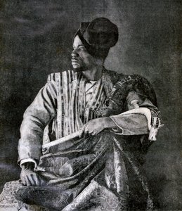 The Chief Dahomey Envoy for King Behanzin in Paris, 1893 by Fortuné Méaulle