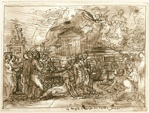 Falsehood Is the Cause of All Evil (recto); An Allegory of Truth and Falsehood (verso)