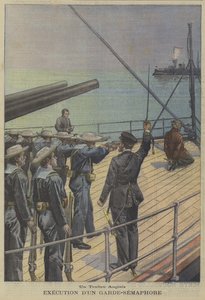 A British traitor: execution of a semaphore signaller on board a warship