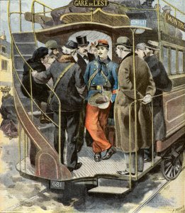 An Infantryman Returning from the Madagascar Expedition, Paris 1896