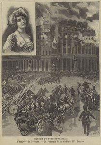 Fire at the Theatre-Francais, Paris