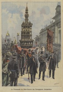 Procession of the Masterpiece of the Company of Carpenters by Fortune Louis Meaulle