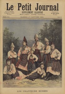 Russian Singers by Fortune Louis Meaulle