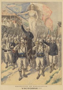 The French Expedition to Madagascar. Victory! by Fortune Louis Meaulle