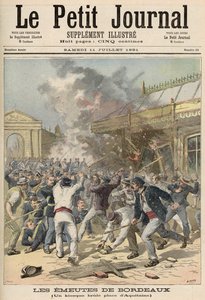 Events in Bordeaux: Burning a Kiosk in Place d