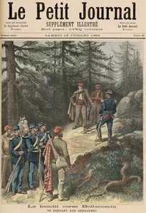 The Corsican Bandit, Jacques Bellacoscia, Surrendering to the Police, from 
