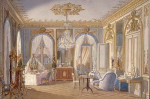 Dressing Room of the Empress Eugenie at Saint-Cloud, 1860