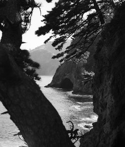 Japanese Coast on the Pacific near Atami