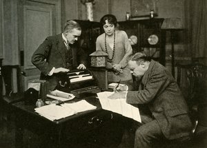 Hornblower surrenders, 1920 by Foulsham and Banfield