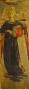 Angel Musician (detail) from the inner frame, Tabernacle of the Linen Drapers