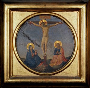 Crucifixion of Christ Between the Virgin and Mary Magdalene