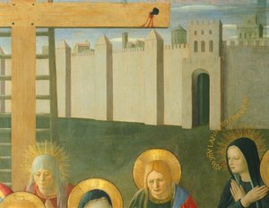 Inset Depicting the Mourning of Christ, Panel from the Armadio degli Argenti (Silver Chest) with the Life of Jesus
