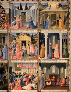 Life of Christ, Armadio degli Argenti by Fra  Angelico