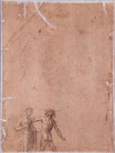 Two Figures (verso) by Fra 1472 1517 Bartolommeo