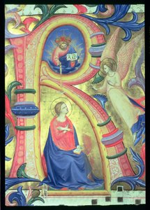 The Annunciation (detail) by Fra Angelico