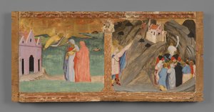 Predella: Two Scenes from the Legend of Saint Michael