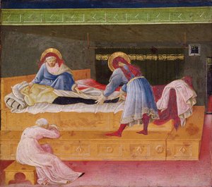 Saints Cosmas and Damian Healing Justin