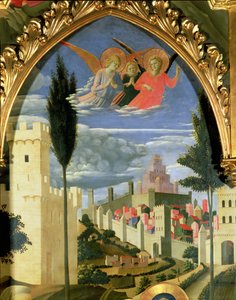 Santa Trinita Altarpiece (detail) by Fra Angelico
