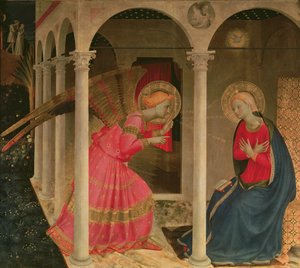The Annunciation (detail)