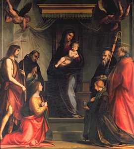 Madonna and Child with Saints