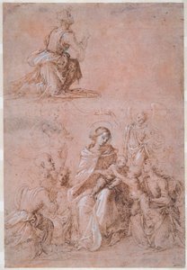 The Virgin and Child Surrounded by Saints and Angels by Fra Bartolommeo