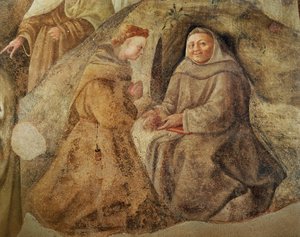 The Reform of the Carmelite Rule (detail)