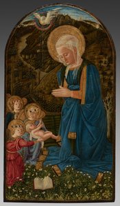 Virgin and Child with Angels by Fra Filippo Lippi