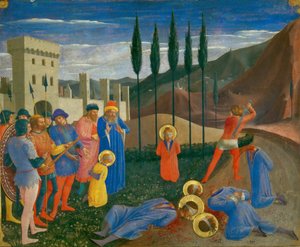 The Beheading of Saint Cosmas and Saint Damian, c. 1440