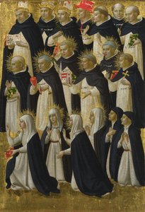 The Dominican Blessed Panel from Fiesole San Domenico Altarpiece
